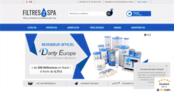 Desktop Screenshot of filtres-spa.com